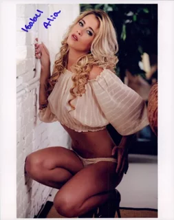 Isabel Alia autograph