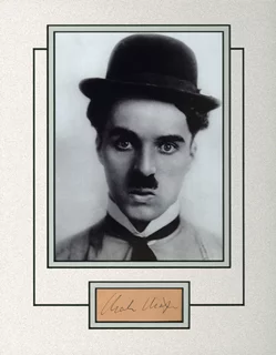 Charlie Chaplin autograph