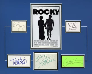 Rocky autograph