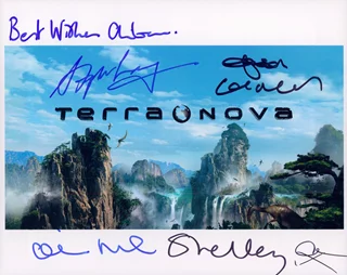 Terra Nova autograph