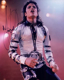 Michael Jackson autograph