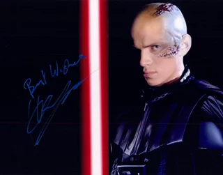 Hayden Christensen autograph