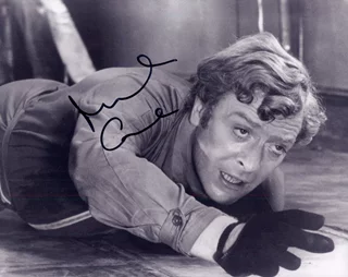 Michael Caine autograph
