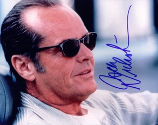 Jack Nicholson autograph