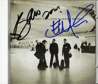 U2 autograph