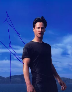 Keanu Reeves autograph