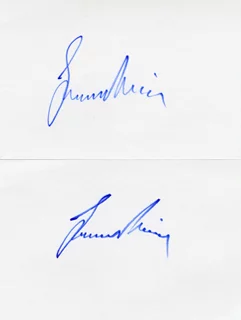 Leonard Nimoy autograph