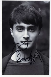 Daniel Radcliffe autograph