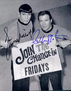 Star Trek autograph