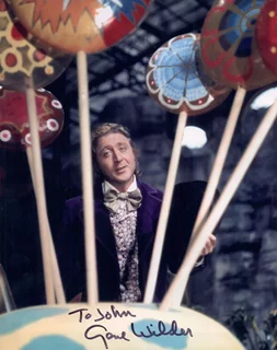 Gene Wilder autograph