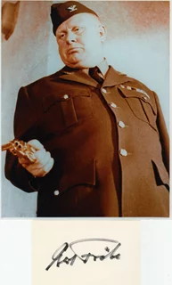 Gert Frobe autograph