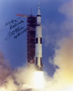 Fred Haise autograph