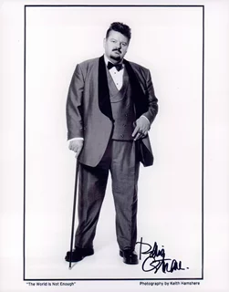 Robbie Coltrane autograph