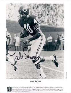 Gale Sayers autograph
