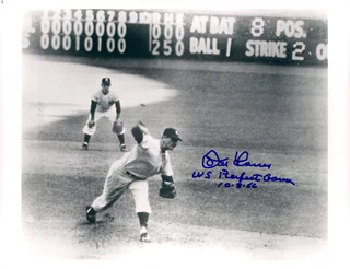 Don Larsen autograph