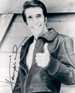 Henry Winkler autograph
