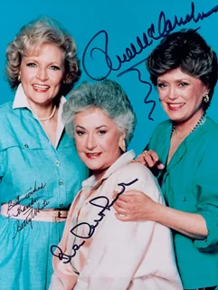 The Golden Girls autograph