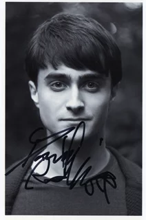 Daniel Radcliffe autograph