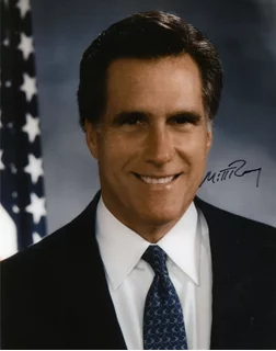 Mitt Romney autograph