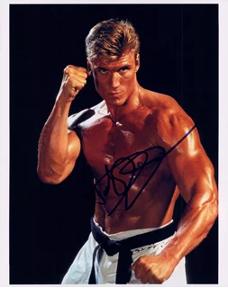 Dolph Lundgren autograph