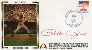 Pete Rose autograph