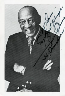 Jesse Owens autograph