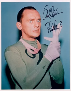 Frank Gorshin autograph