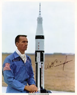 Walt Cunningham autograph