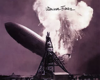 Werner Franz autograph