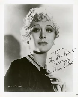 Dolores Costello autograph