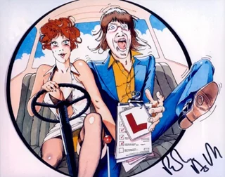 Robin Askwith autograph