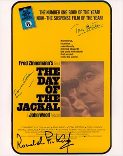 The Day of The Jackal autograph