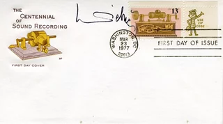 Marlene Dietrich autograph