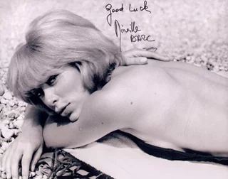 Mireille Darc autograph