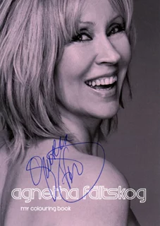 Agnetha Faltskog autograph