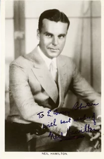 Neil Hamilton autograph