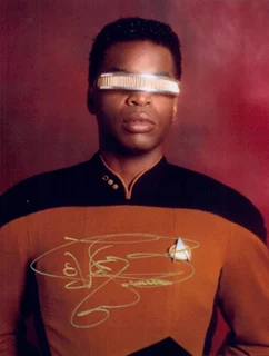 LeVar Burton autograph