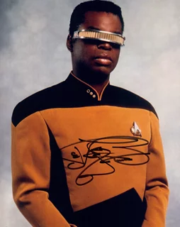 LeVar Burton autograph