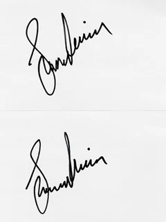 Leonard Nimoy autograph