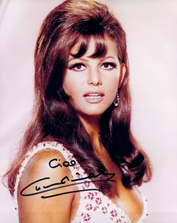 Claudia Cardinale autograph