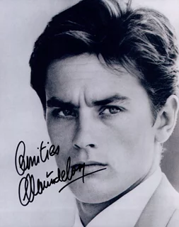 Alain DeLon autograph