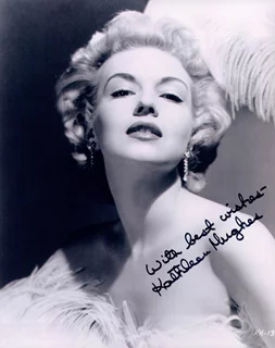 Kathleen Hughes autograph