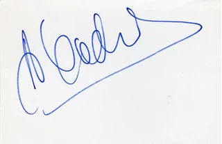 Alexander Godunov autograph