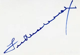 Fred MacMurray autograph