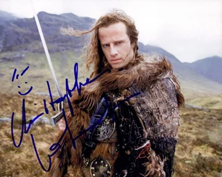 Christopher Lambert autograph
