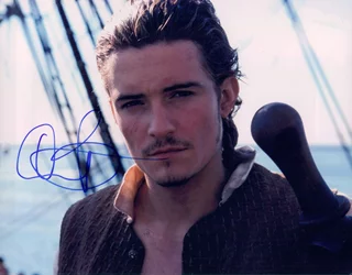 Orlando Bloom autograph