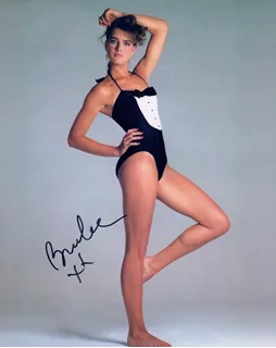 Brooke Shields autograph