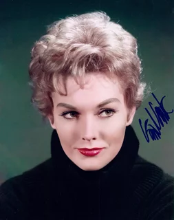 Kim Novak autograph