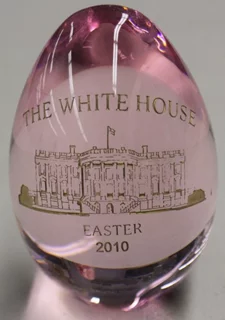 White House Easter Egg autograph