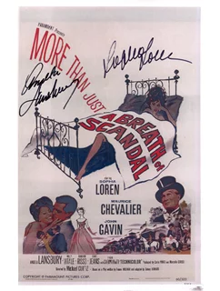 A Breath of Scandal autograph
